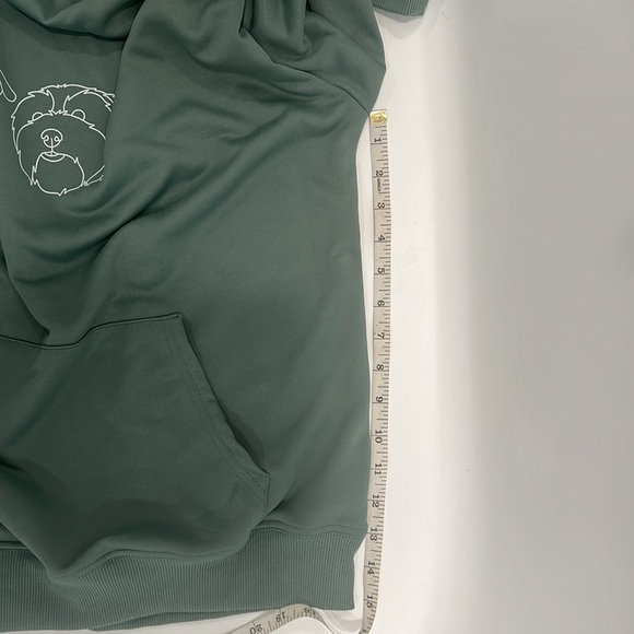 Sweater with dogs - NWOT size xxl green. No material label - Picture 3 of 6